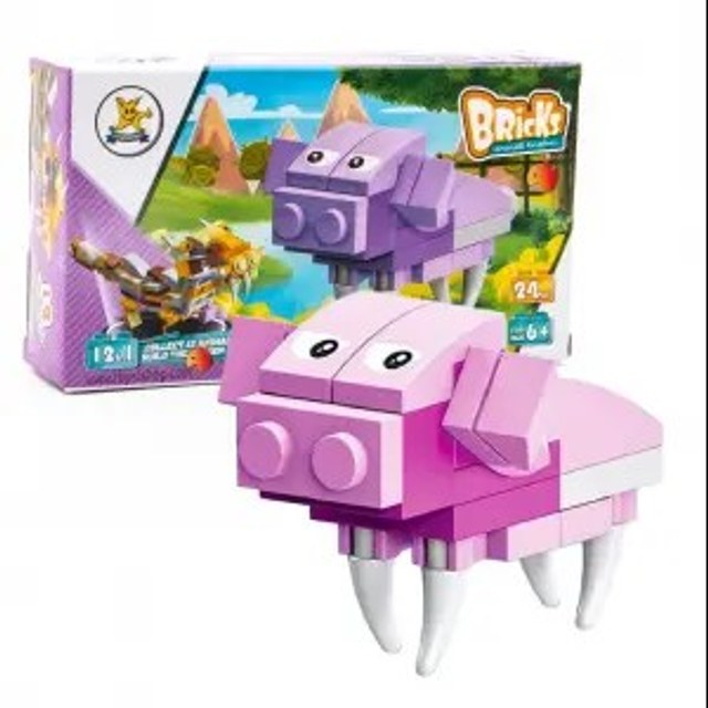 Bricks Pig Blok Oyuncak SM198B-12