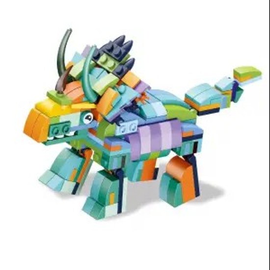 Kızılkaya Lego - Dinosaur 6 Farklı Dinozor Blok Oyuncak Yapım Seti - SM2550