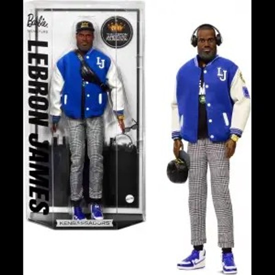 Barbie Signature LeBron James Kenbassadors Bebeği HRM33