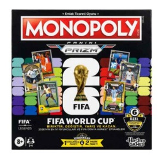 Monopoly FIFA World Cup 2026 Panini Prizm Edisyonu