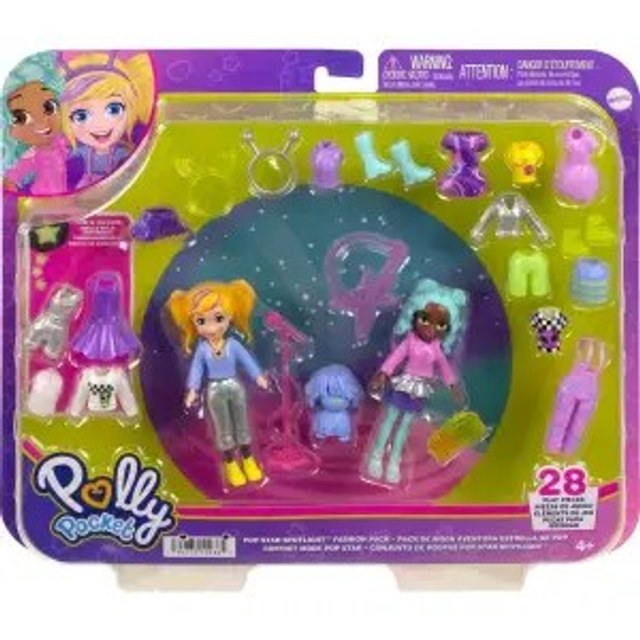 Polly Pocket ve Arkadaşları Farklı Moda Aksesuarları Oyun Setleri HNF51-HKV97